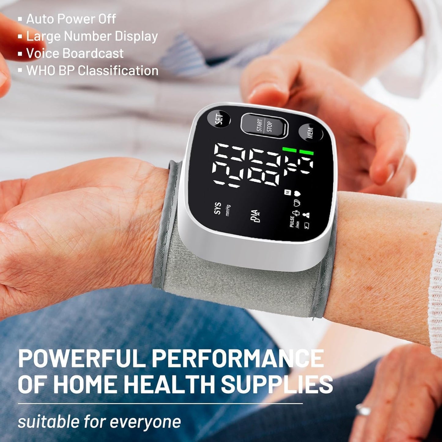 Portable Blood Pressure Monitor for On-the-Go Tracking
