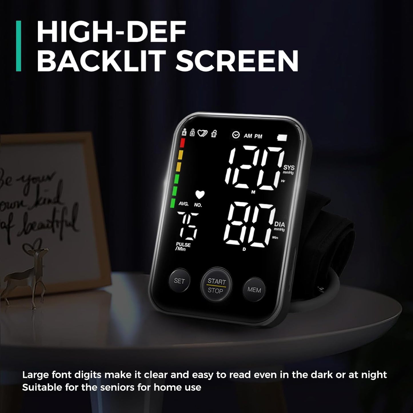 Efficient Home Blood Pressure Monitoring System