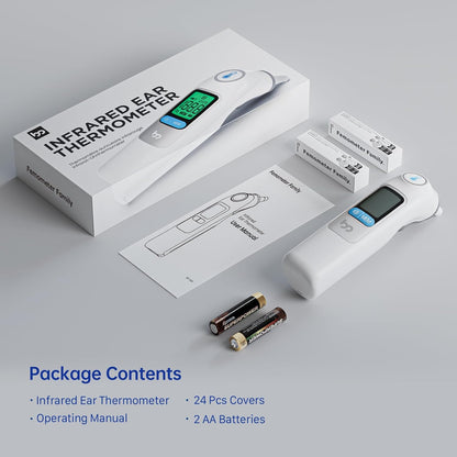 Digital Infrared Ear Thermometer – Fast, Accurate Temperature Check for Home Use