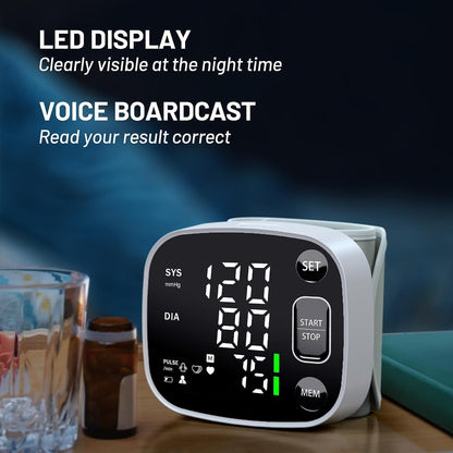 Portable Blood Pressure Monitor for On-the-Go Tracking