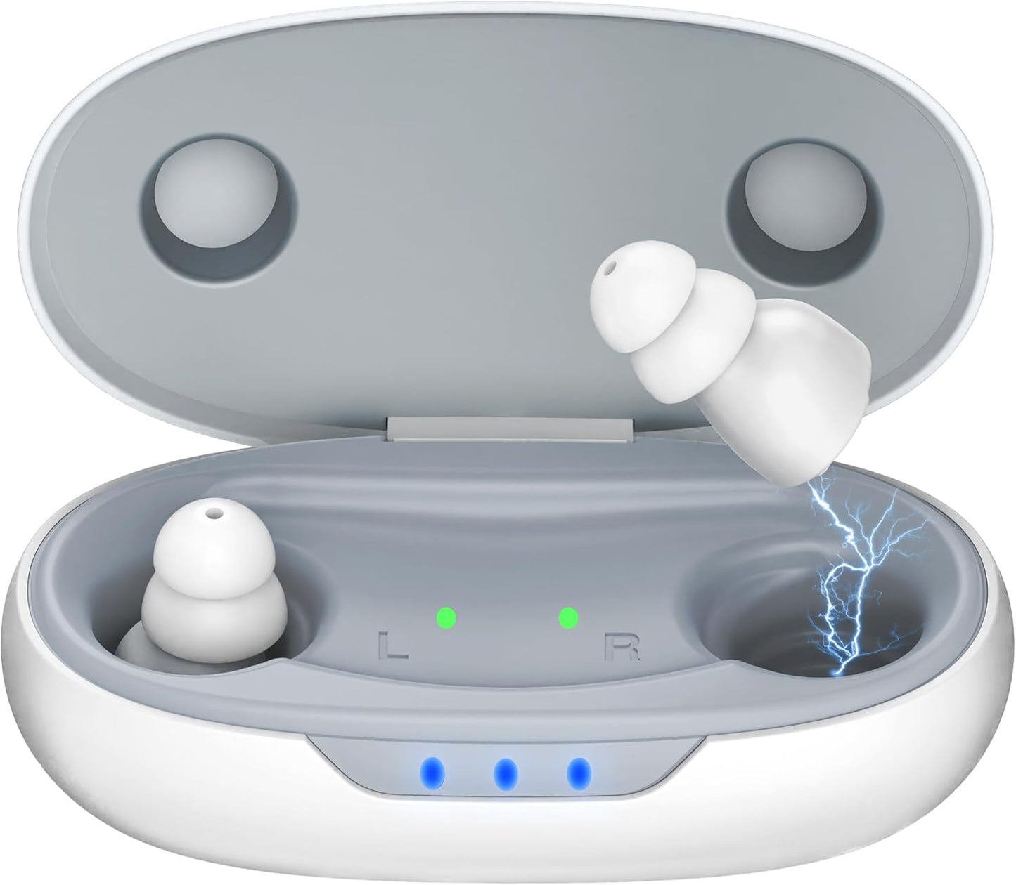 Long-Lasting Rechargeable Invisible Hearing Devices for Seniors