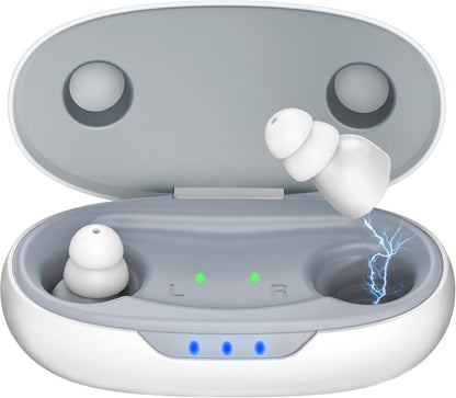 Long-Lasting Rechargeable Invisible Hearing Devices for Seniors