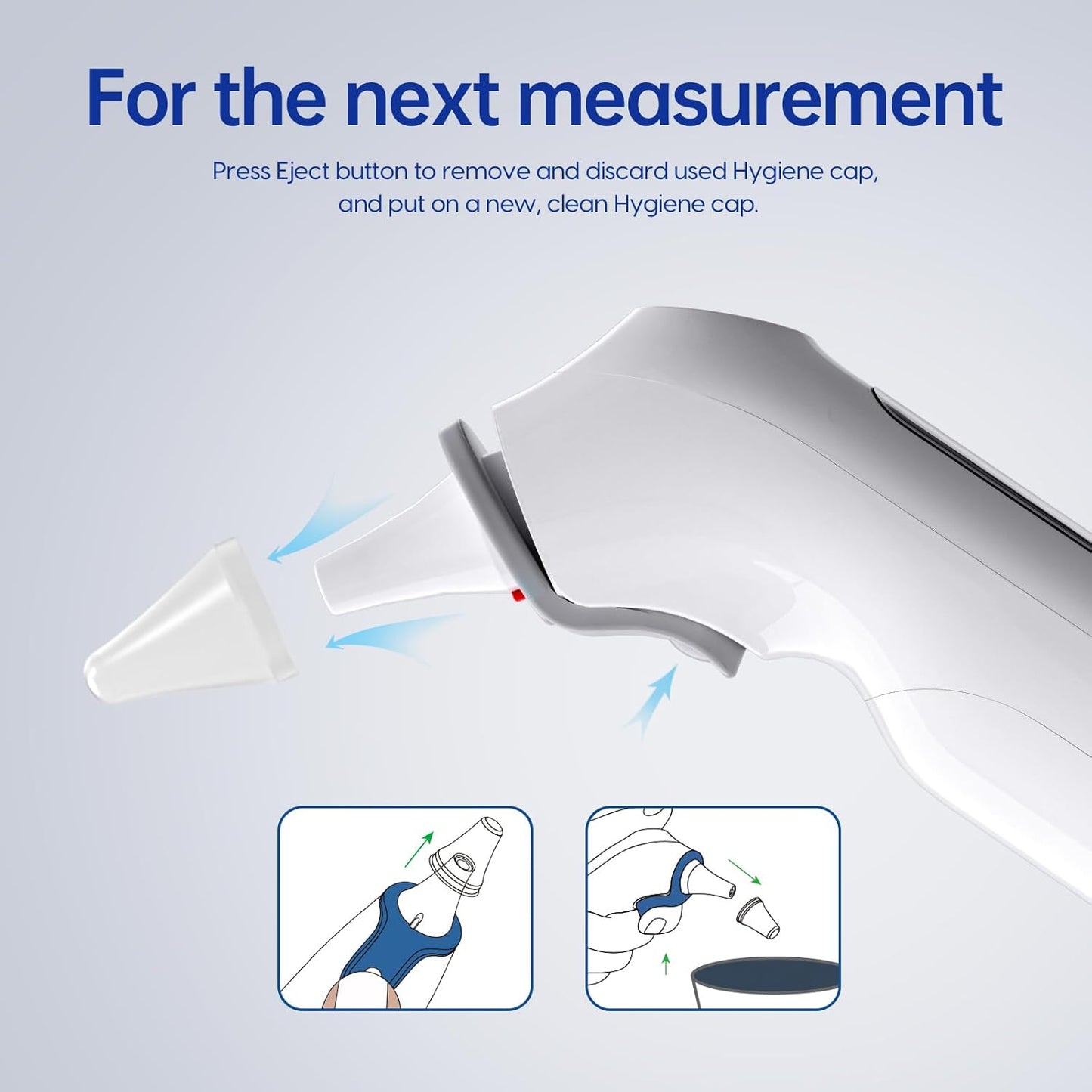 Digital Infrared Ear Thermometer – Fast, Accurate Temperature Check for Home Use