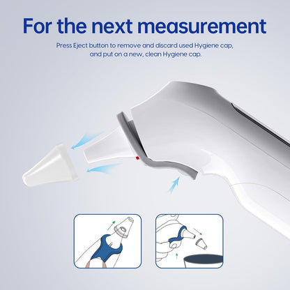 Digital Infrared Ear Thermometer – Fast, Accurate Temperature Check for Home Use