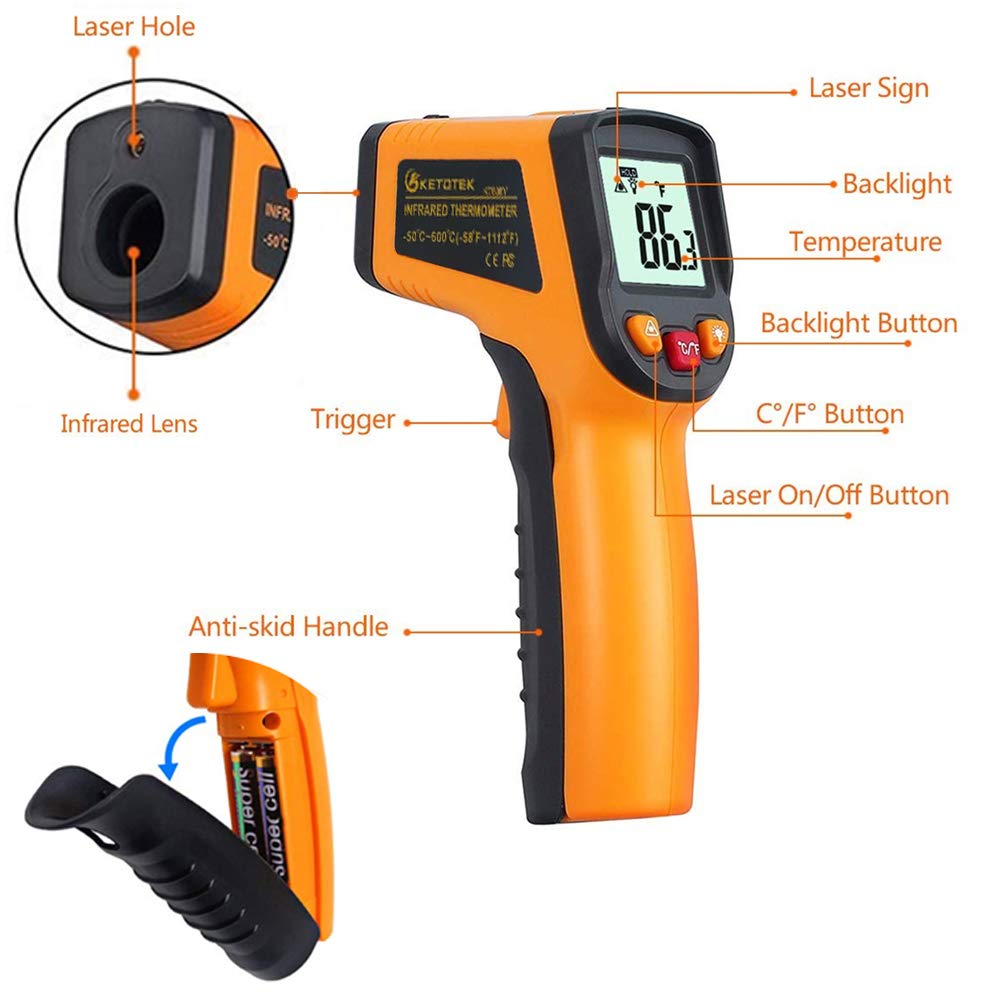 Instant Digital Infrared Thermometer