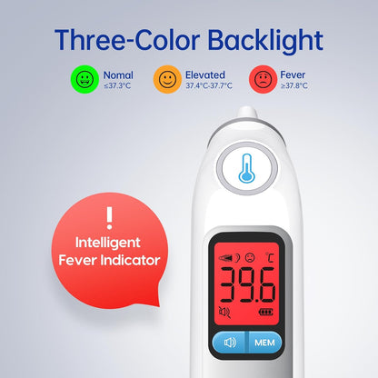 Digital Infrared Ear Thermometer – Fast, Accurate Temperature Check for Home Use
