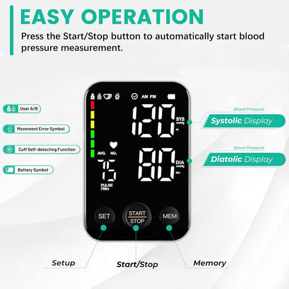 Efficient Home Blood Pressure Monitoring System