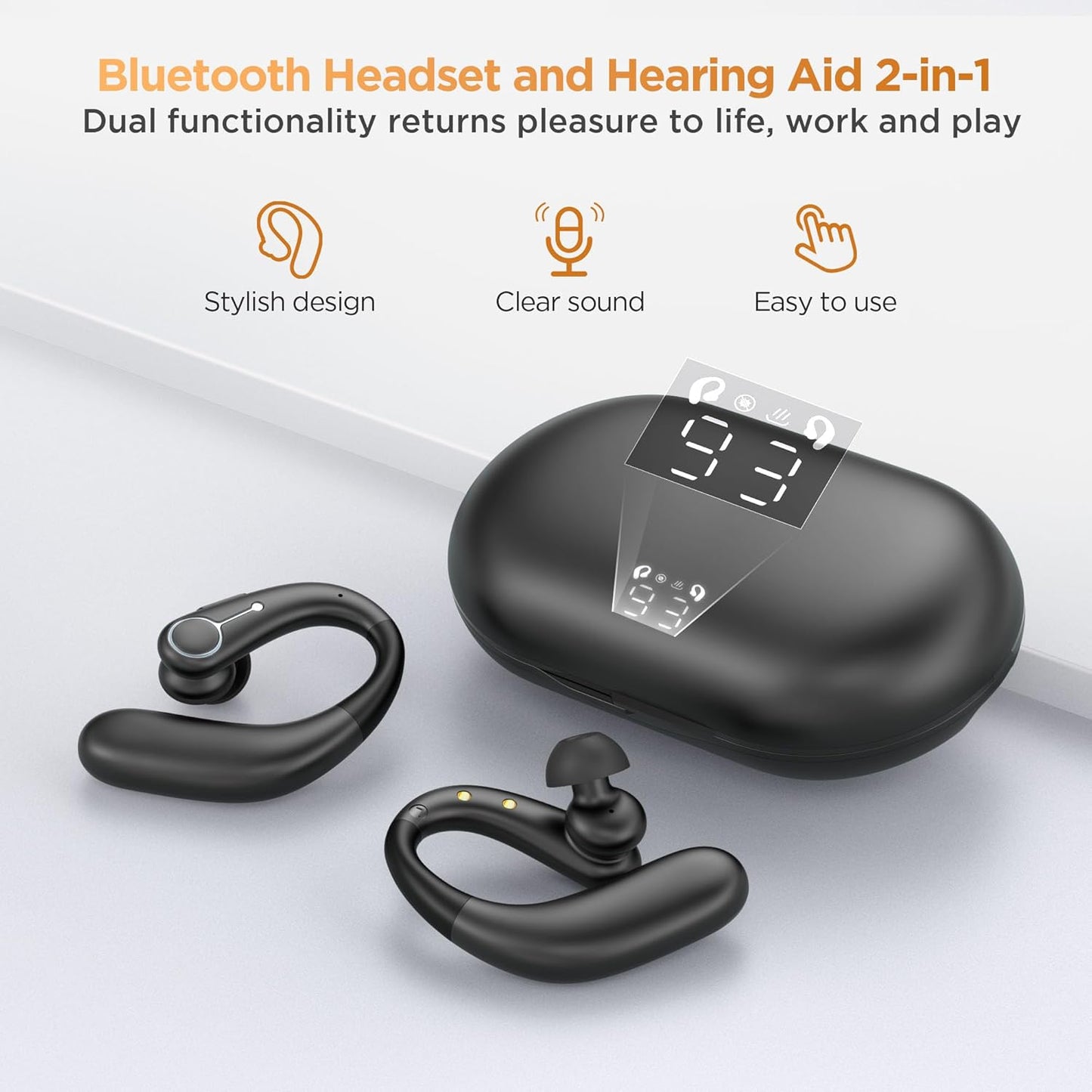 Wireless Hearing Amplifiers for Enhanced Sound Clarity & Seamless Connectivity