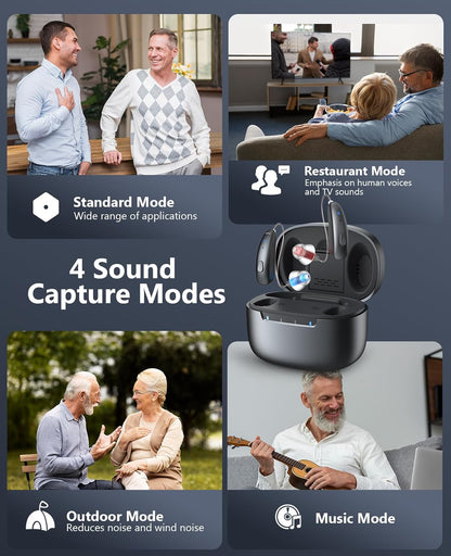 Rechargeable Behind-the-Ear Hearing Aids – Comfortable & Clear Sound Amplification