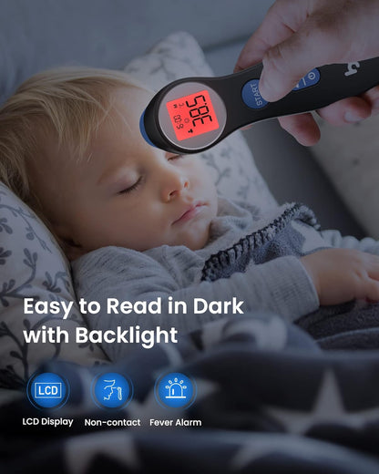 Precise Non-Contact Forehead Thermometer for Families