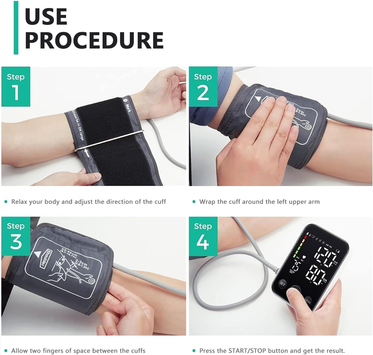 Efficient Home Blood Pressure Monitoring System