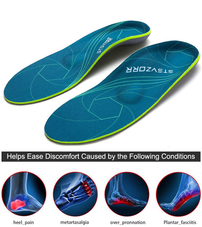 Comfortable Arch Support Insoles for Pain Relief