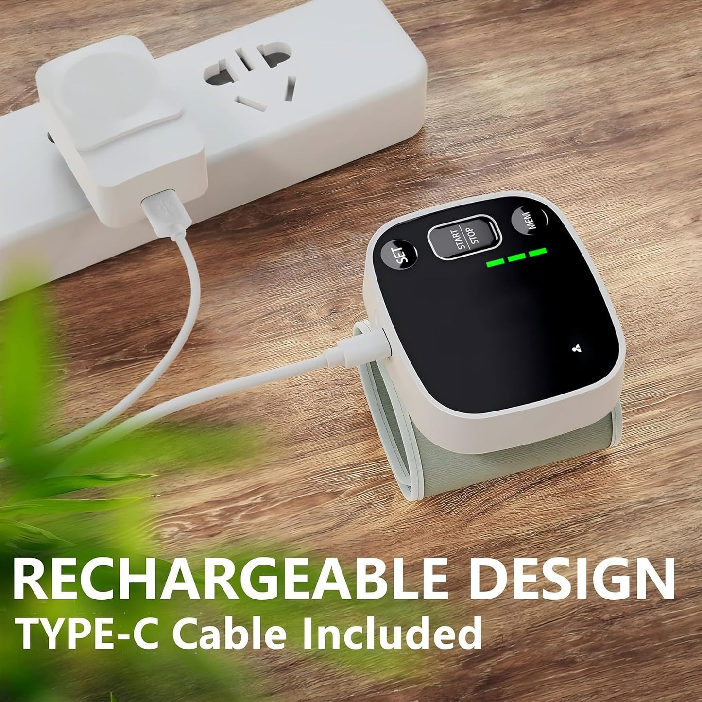 Portable Blood Pressure Monitor for On-the-Go Tracking