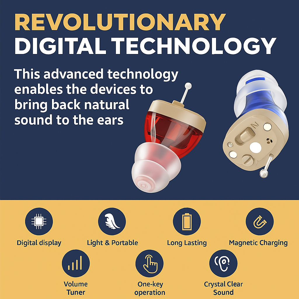 Clouddrum Hearing Aid Device