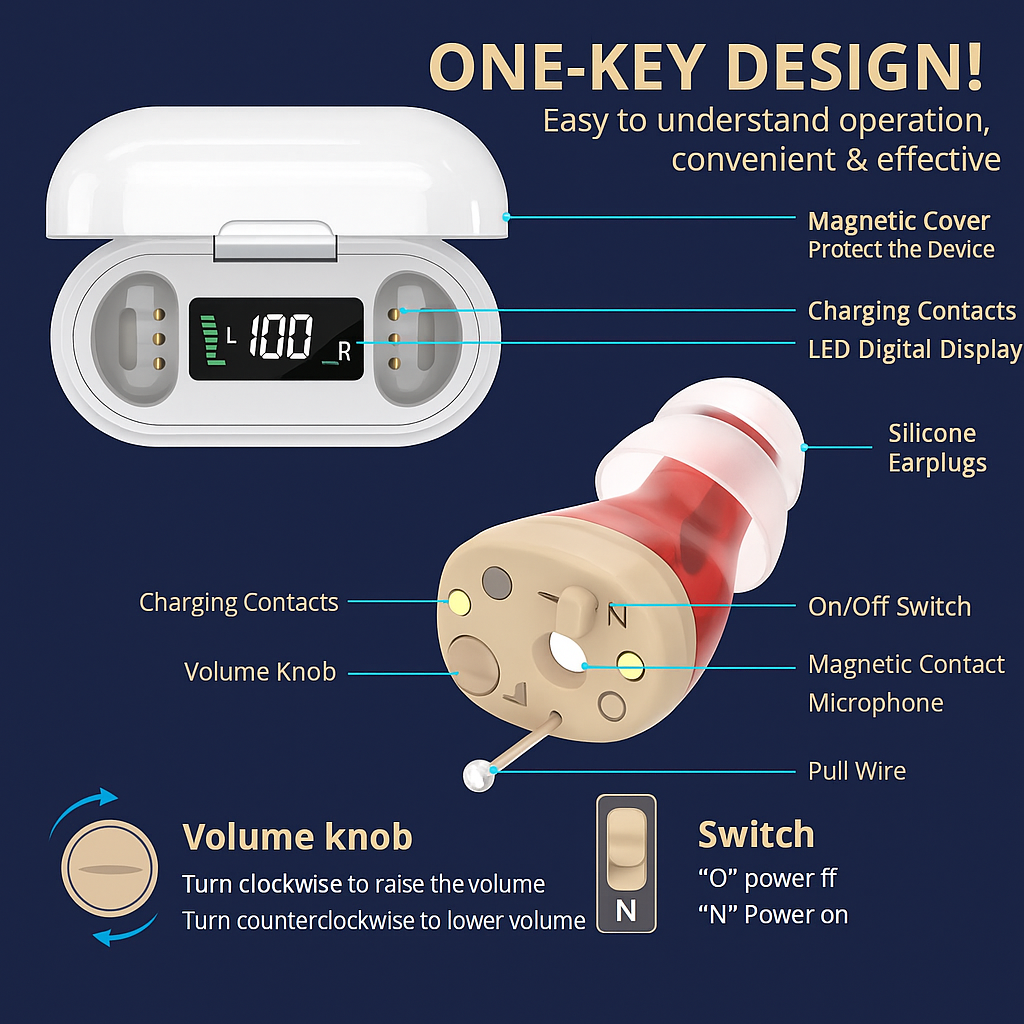 Clouddrum Hearing Aid Device
