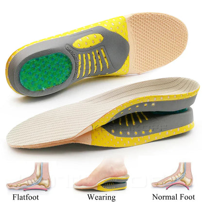 Comfort Support Orthopedic Insoles for Pain Relief