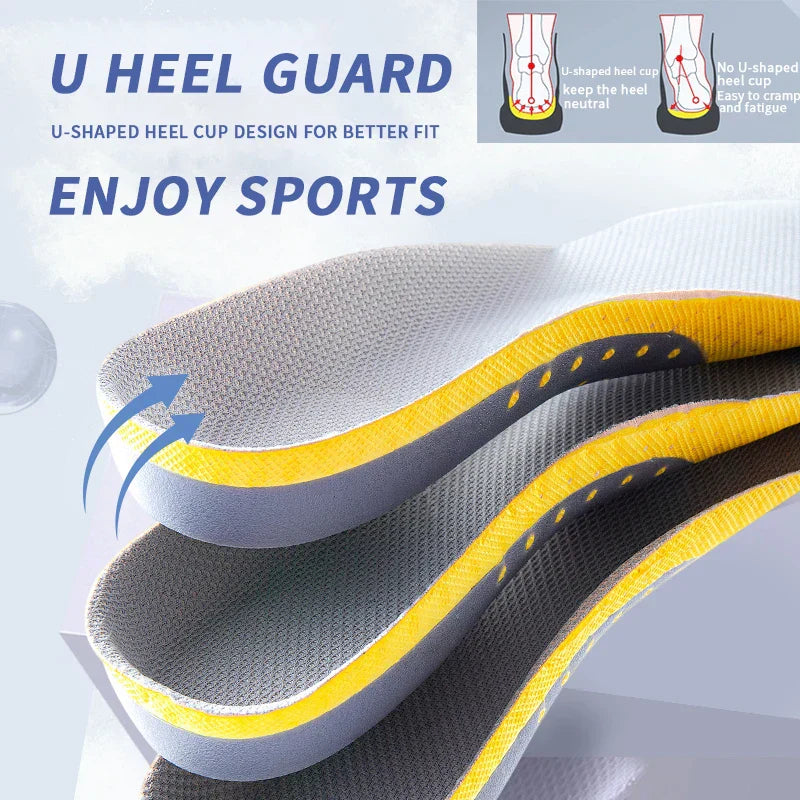 Comfort Support Orthopedic Insoles for Pain Relief