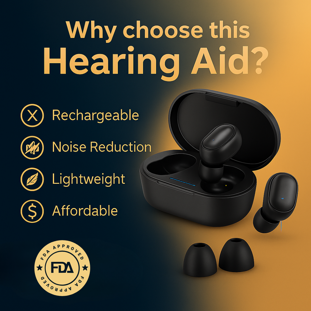 Ultra-X Rechargeable Hearing Aid