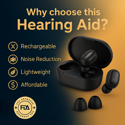 Ultra-X Rechargeable Hearing Aid