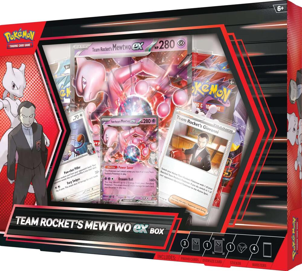 Team Rocket's Mewtwo ex Box Mystery MTG