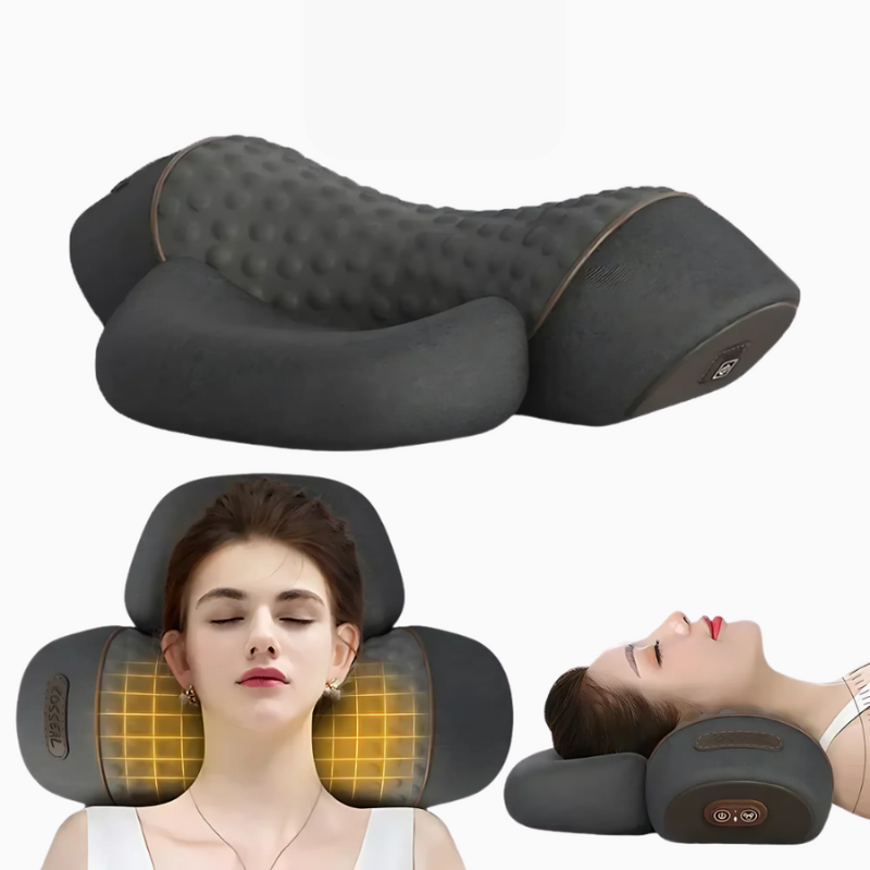 Clouddrum Massage Pillow – Neck Support & Comfort