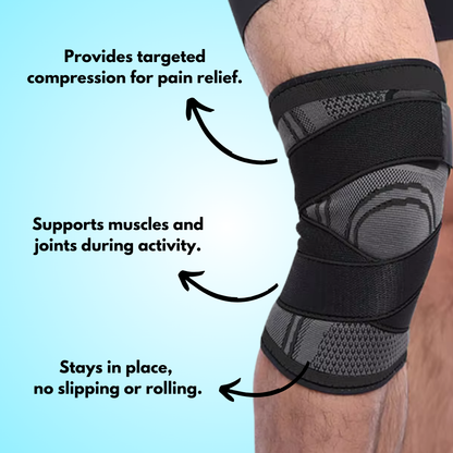 Clouddrum Knee Sleeve – Compression Sports Joint Support