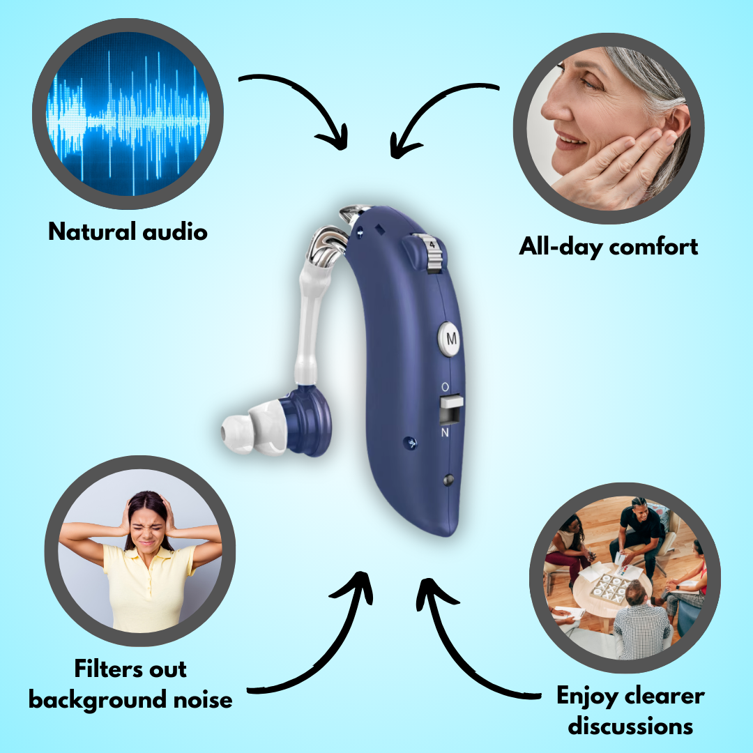 Clouddrum Adjustable Hearing Aid