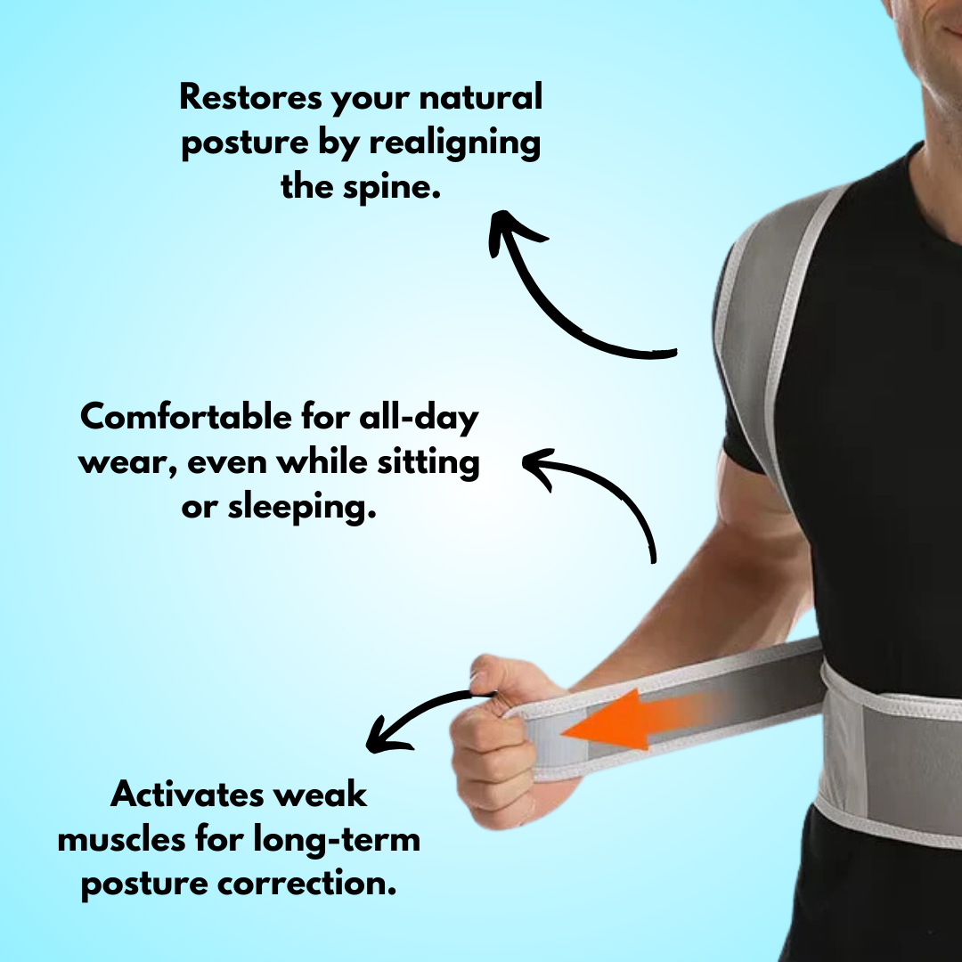 Posture Corrector – Adjustable Support for Posture Alignment